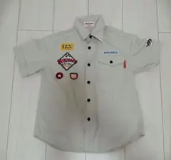 値下げ　ミキハウス　シャツ　130cm mikihouse
