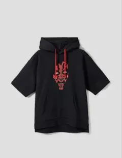 ＸＬ　ダース・モール　ミニ裏毛ビッグシルエット半袖パーカー　グラニフ