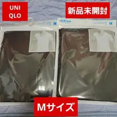 ★新品・未開封★2点セットユニクロ エアリズムVネック半袖 Mサイズ