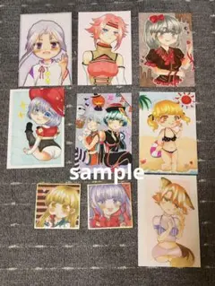 手描きイラスト　オリジナル　ファンアート