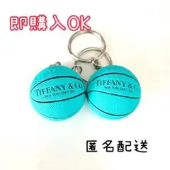 正規品【Tiffany＆Co.】✖️SPALDINGバスケットボール　キーホルダー 2025年最新】tiffany&co バスケットボールキーホルダー spalding