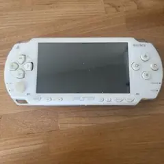 ホワイト PSP 本体 UMD付き
