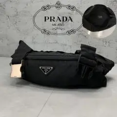 美品 PRADA ボディバッグ V132 テスートナイロン 白タグ Gカード付属 美品 PRADA ボディバッグ V132 テスートナイロン 白タグ Gカード