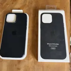 iPhone 13 Pro Max シリコンケース ブラック