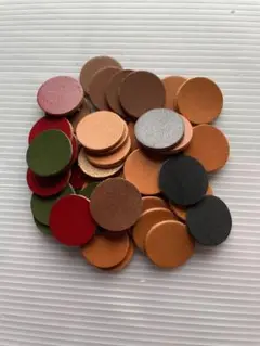 丸革ミックス　2.5cm丸50個
