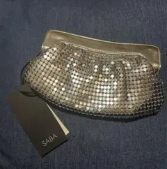 未使用！　SABA シルバーポーチ