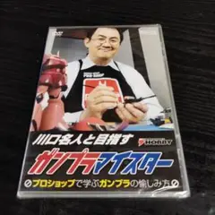 川口名人と目指すガンプラマイスターDVD 未開封品
