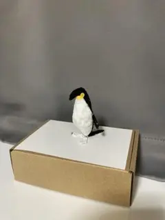 手作りペンギン置物