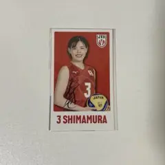 モバガチャ 島村春世 ステッカー 女子バレーボール