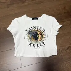 Bershka Tainted Heart Tシャツ ホワイト
