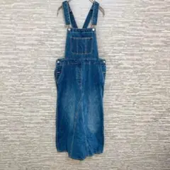 セブンデイズサンデイ ✨デニムサロペットスカート M ブルー　オーバーオール