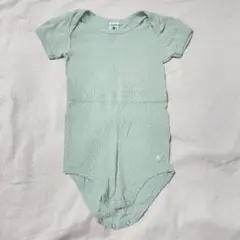 PETIT BATEAU ミントグリーンロンパース 18m/81cm