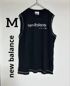 【new balance】 タンクトップ M 黒