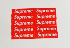 supreme ステッカー ボックスロゴ 10枚セット
