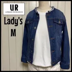 URBAN RESEARCH アーバンリサーチ ノーカラーデニムジャケット