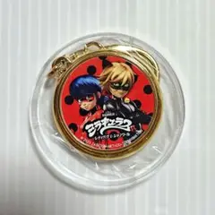 ミラキュラス レディバグ シャノワール メダル キーホルダー
