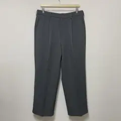 バギースラックス　GU XL 未使用　パンツ　ボトムス　センタープレス　タック
