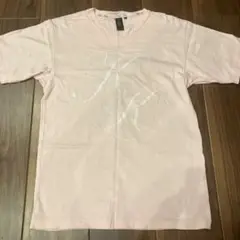 Karl Kani ピンクTシャツ　ロゴ