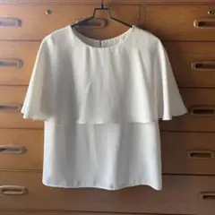 NOBLE ケープスリーブブラウス
