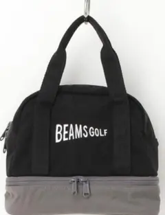 BEAMSGOLF ビームスゴルフ カートバッグ 黒×グレー