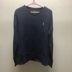 ポロ・ラルフ・ローレン ネイビー 長袖カットソー