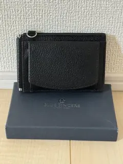 ブルーシンシア 本革 パスケース 小銭入れ付き カード7枚 薄型
