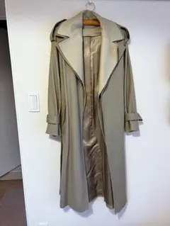 12 STOREEZ バイカラートレンチコート