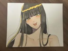 一点物　手描き　イラスト 原画 アナログ絵　オリジナル