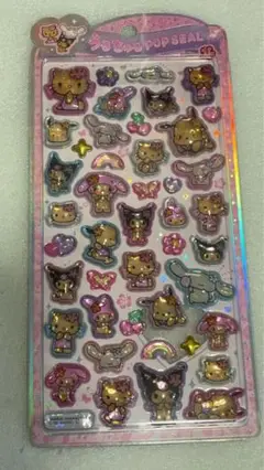 サンリオ日焼けドロップシール4枚セット