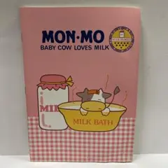 昭和レトロ　当時物　ノート　1983年(42年前) ヘルシーモーモー　黄ばみあり
