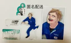【本日8/9まで】ハイキュー！！二口堅治セット（アクリルフィギュア他）