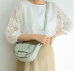 アーバンリサーチ 袖レース五分袖トップス