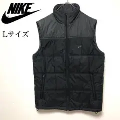 00s NIKE ナイキ 中綿ベスト キルティング Lサイズ