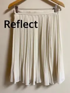 Reflect リフレクト　プリーツスカート　フレアスカート　アイボリー　11