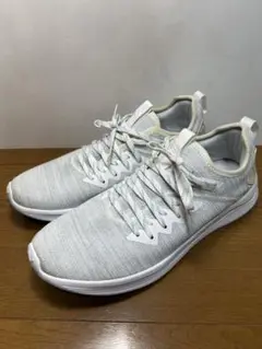PUMA IGNITE ホワイトメッシュスニーカー