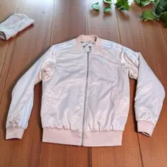 希少 リバーシブル　addidas パーカー　 ボンバージャケット