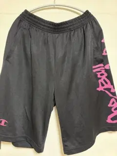 Champion ブラック　レディースL バスパン