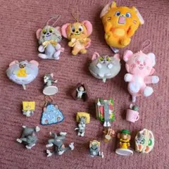トムとジェリー キャラクター キーホルダー　フィギュア 19個セット