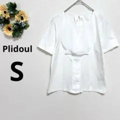 a3353 プリドール　カットソー　Tシャツ　フリル　半袖　東京スタイル　S