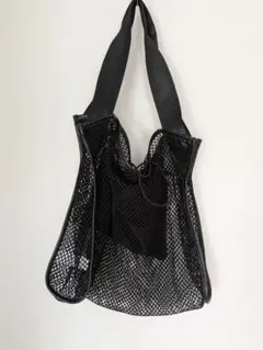 Speedo ボヤージュメッシュビッグトート 黒 1度使用