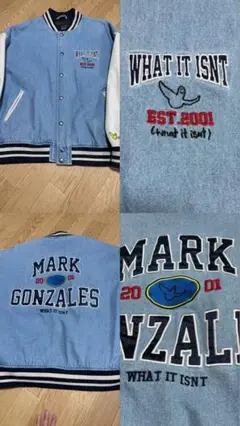 MARK GONZALES デニムスタジャン