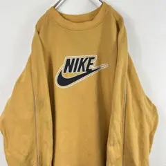 USA古着 00s y2k NIKE ナイキ スウェット 黄色