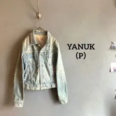 【YANUK】ヤヌーク(P)デニムジャケット/Gジャン/ダメージ加工デニム