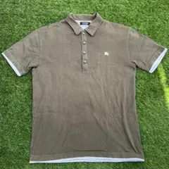 最終価格！！　Burberry ポロシャツ オリーブグリーン