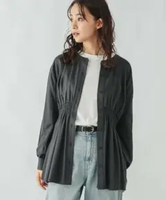 GLOBALWORK グローバルワーク シャーリングシャツ長袖　286232