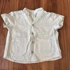 GU シャツ　80cm 男女兼用　水色