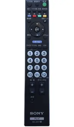 SONY 純正テレビリモコン RM-JD017