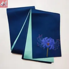 ◆彼岸花の半幅帯⑥