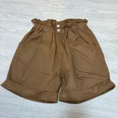 BREEZE ウエストフリルショートパンツ ショート丈