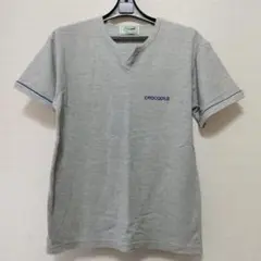 CROCODILE グレー Tシャツ Mサイズ 新品未使用